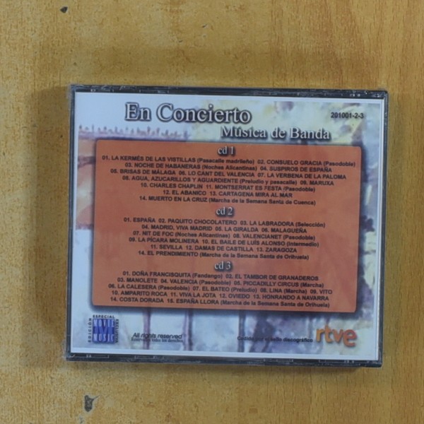 VARIOS - EN CONCIERTO MUSICA DE BANDA - CD