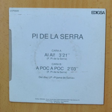 PI DE LA SERRA - AI AI - SINGLE
