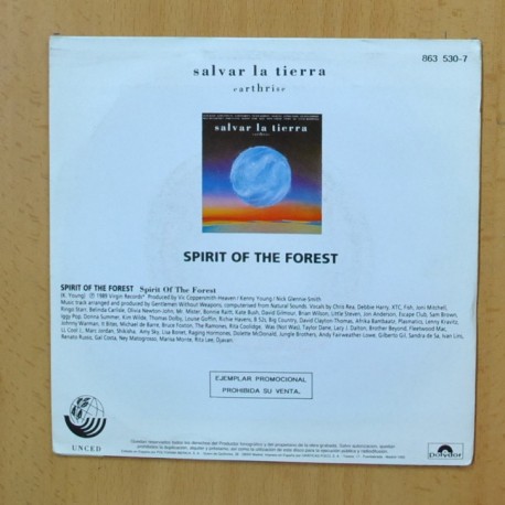 SPIRIT OF THE FOREST - SALVAR LA TIERRA - SINGLE