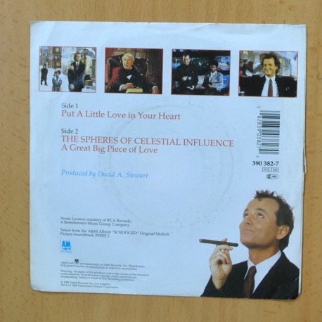 ANNIE LENNOX & AL GREEN - PUT A LITTLE LOVE IN YOUR HEART - SINGLE