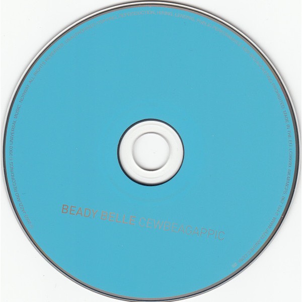 BEADY BELLE - CEWBEAGAPPIC - CD (2)