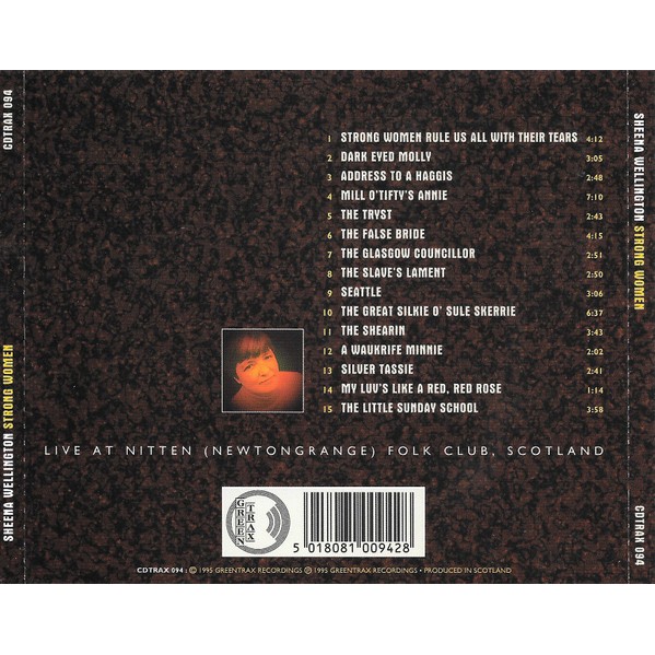 SHEENA WELLINGTON - STRONG WOMEN - CD (1)
