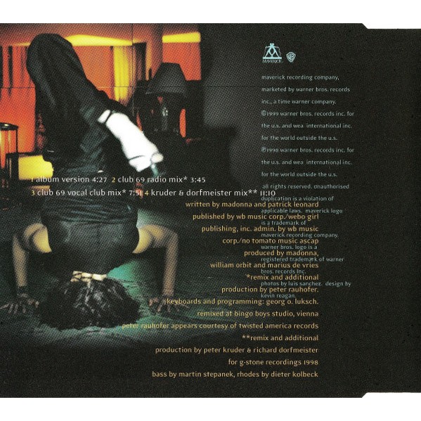 MADONNA - NOTHING REALLY MATTERS - CD (3)