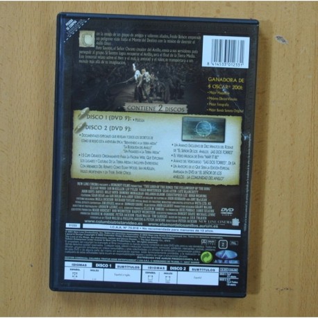 EL SEÃOR DE LOS ANILLOS LA COMUNIDAD DEL ANILLO - DVD