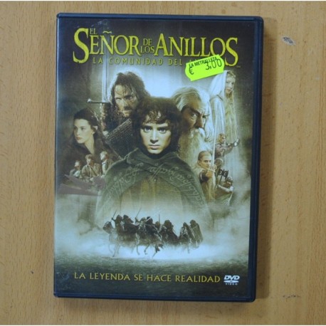 EL SEÃOR DE LOS ANILLOS LA COMUNIDAD DEL ANILLO - DVD