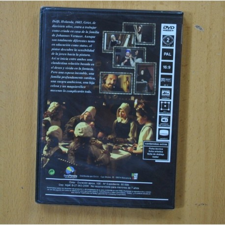 LA JOVEN DE LA PERLA - DVD