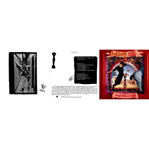 K.D. LANG AND THE RECLINES - ANGEL WITH A LARIAT - CD (6)