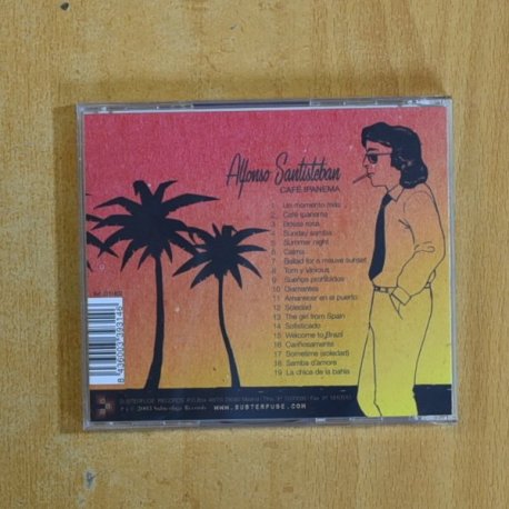 ALFONSO SANTIESTEBAN - CAFE IPANEMA - CD
