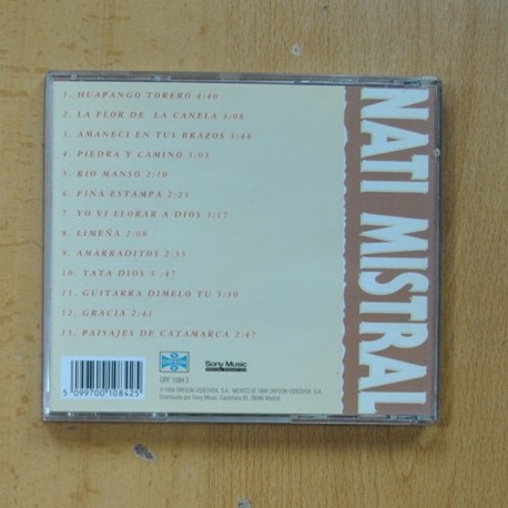 NARI MISTRAL - CANTA A SUDAMERICA - CD
