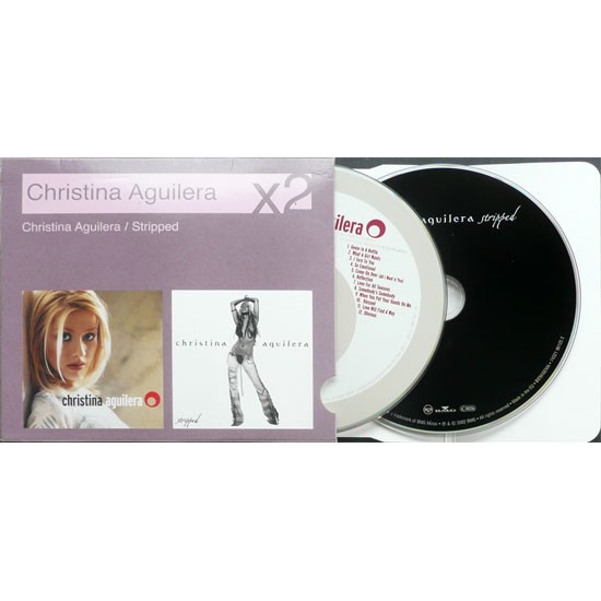 CHRISTINA AGUILERA - CHRISTINA AGUILERA / STRIPPED - CD (1)