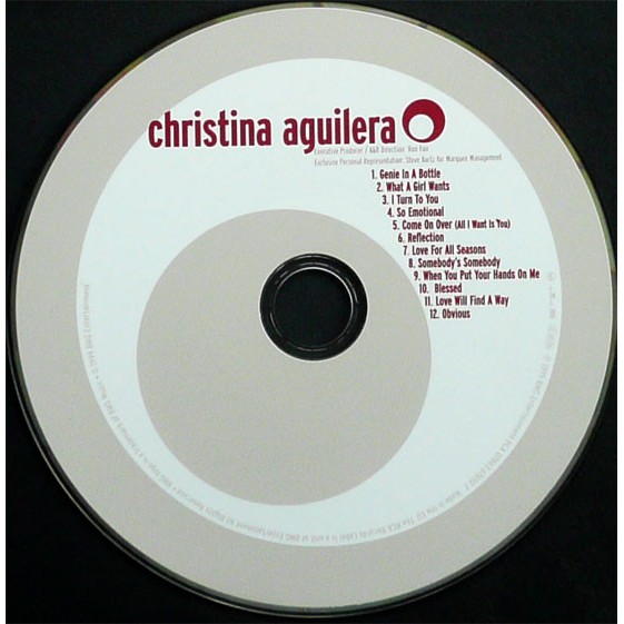 CHRISTINA AGUILERA - CHRISTINA AGUILERA / STRIPPED - CD (3)