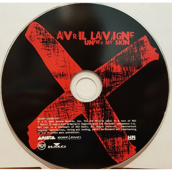 AVRIL LAVIGNE - LET GO / UNDER MY SKIN - BOX CD (4)