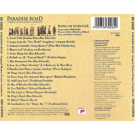 MALLE BABBE WOMEN'S CHOIR Y OTROS - PARADISE ROAD - ORIGINAL (1)
