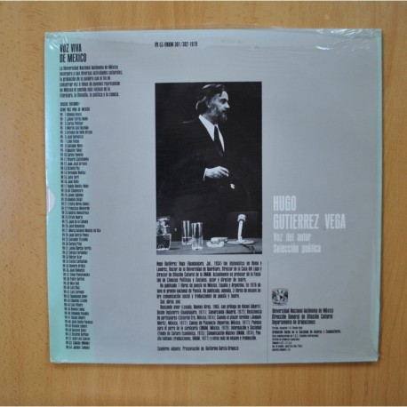 HUGO GUTIERREZ VEGA - HUGO GUTIERREZ VEGA - LP