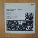 LOS INDIOS TABAJARAS - TEMAS DE PELICULAS EUROPEAS - LP