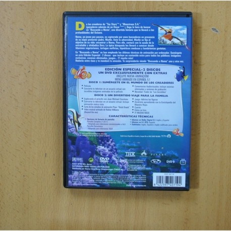BUSCANDO A NEMO - 2 DVD