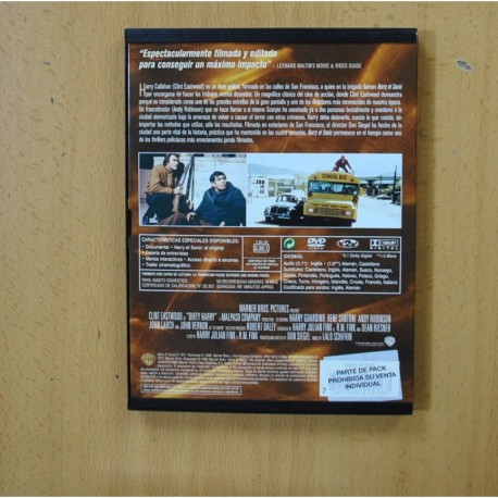 HARRY EL SUCIO - DVD