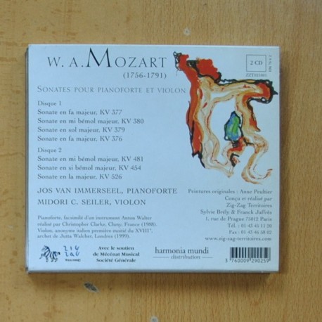 LES GRANDES SONATES VIENNOISES - MOZART - CD