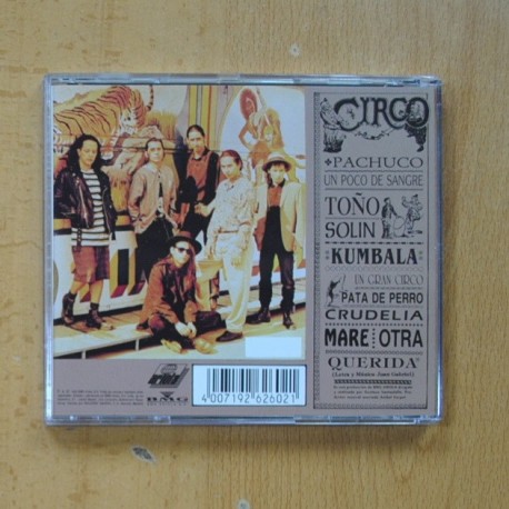 MALDITA VECINDAD - EL CIRCO - CD