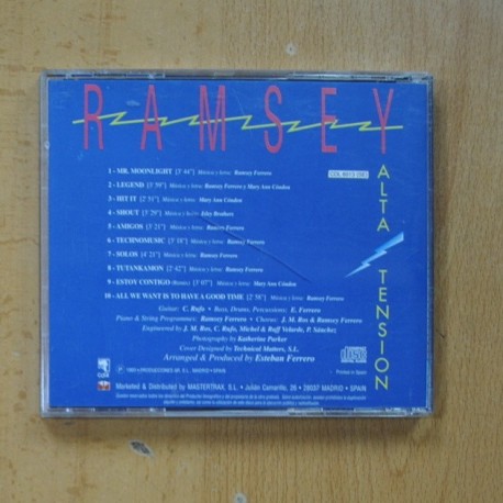 RAMSEY - ALTA TENSION - CD