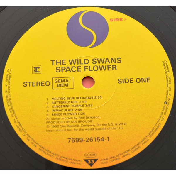 THE WILD SWANS - SPACE FLOWER - LP (4)