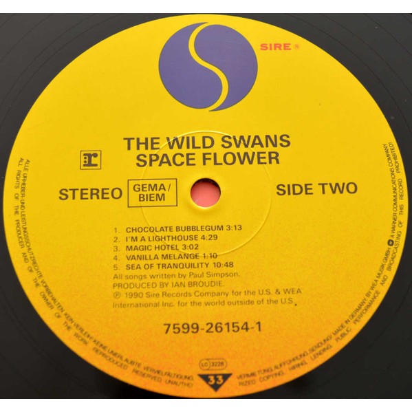 THE WILD SWANS - SPACE FLOWER - LP (5)