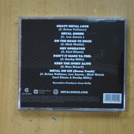 VARIOS - METAL ON ICE - CD