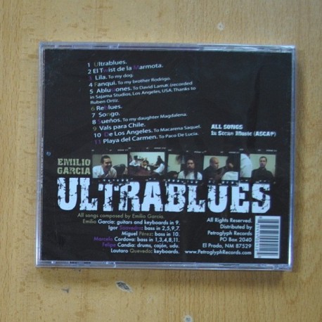 EMILIO GARCIA - ULTRABLUES - CD