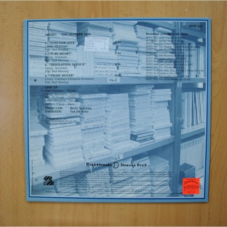 THE LEATHER NUN - JUST FOR LOVE - MAXI