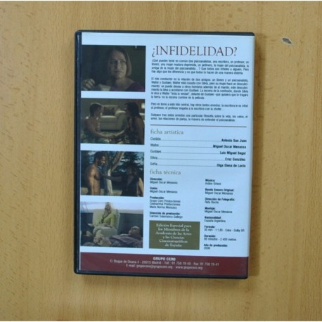 INFIDELIDAD - DVD