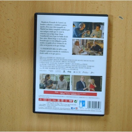 LA MALDICION DEL GUAPO - DVD