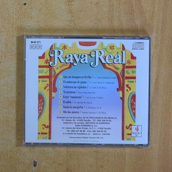 RAYA REAL - RAYA REAL - CD