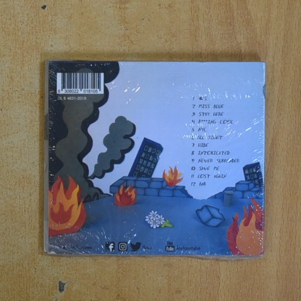 LES FOUS - NEVER SURRENDER - CD