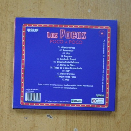 LOS POCOS - POCO A POCO - CD