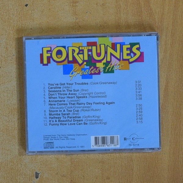 THE FORTUNES - GREATEST HITS - CD