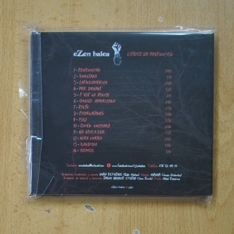 EZEN BALEA - LATIDOS DE REVOLUCION - CD