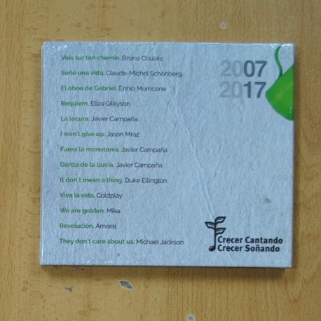 VARIOS - 10 AÃOS CRECIENDO, CANTANDO, SOÃANDO - CD