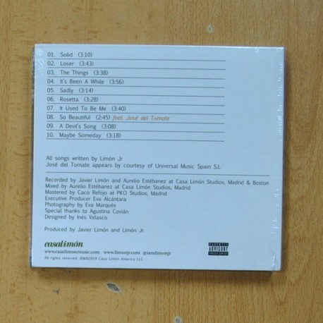 LIMON JR - SOLID - CD