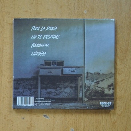 ESTRELLADOS - TODA LA RABIA - CD