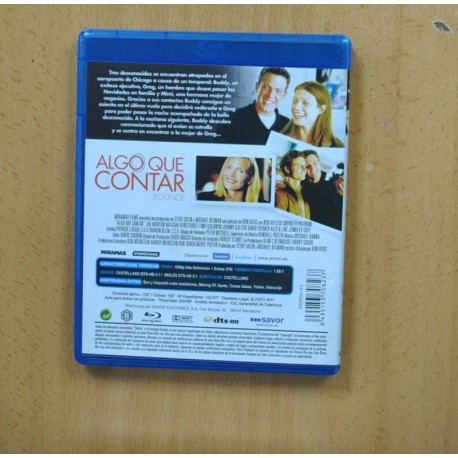 ALGO QUE CONTAR - BLURAY