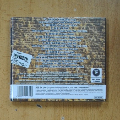 SINGH IS KINNG - SINGH IS KINNG - CD