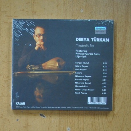 DERYA TURKAN - MINSTRELÂ´S ERA - CD