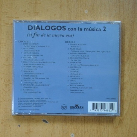 VARIOS - DIALOGOS CON LA MUSICA 2 EL FIN DE LA NUEVA ERA - 2 CD