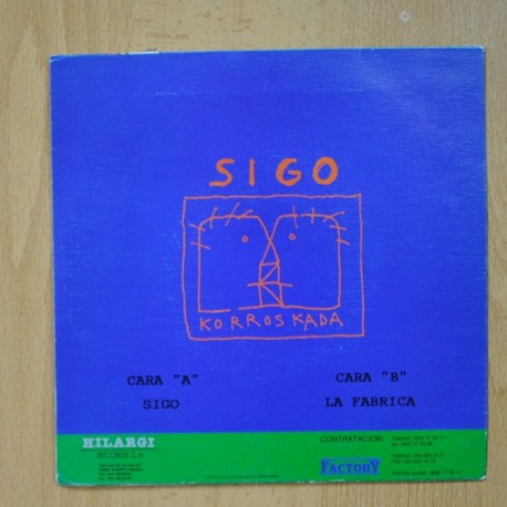 KORROSKADA - SIGO - LA FABRICA - SINGLE