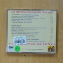 THE BEATLES - SGT PEPPERS LONELY HEARTS CLUB BAND THE TRANCE REMIXES - CD