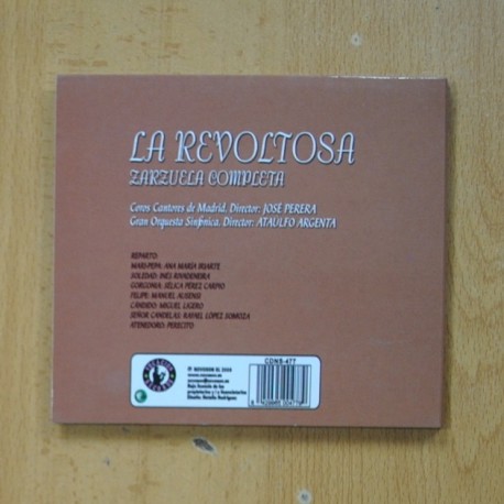 ATAULFO ARGENTA - LA REVOLTOSA - CD