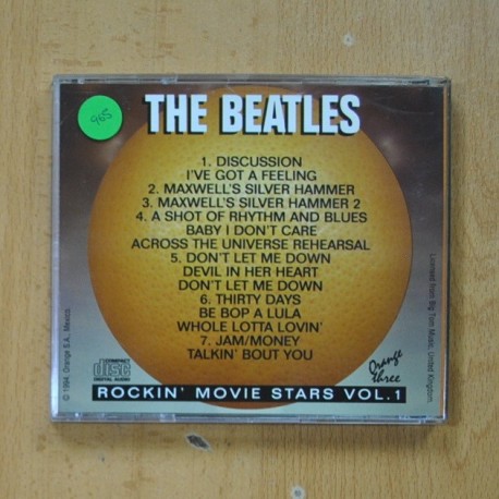 THE BEATLES - ROCKIN MOVIE STARS VOL 1 - CD
