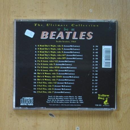 THE BEATLES - STUDIO SESSIONS 1964 - CD