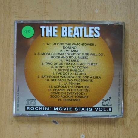 THE BEATLES - ROCKIN MOVIE STARS VOL 8 - CD