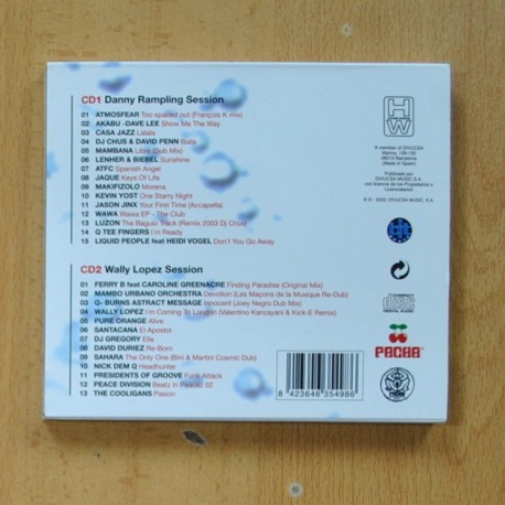 VARIOS - PACHA IBIZA SUMMER 2003 - 2 CD